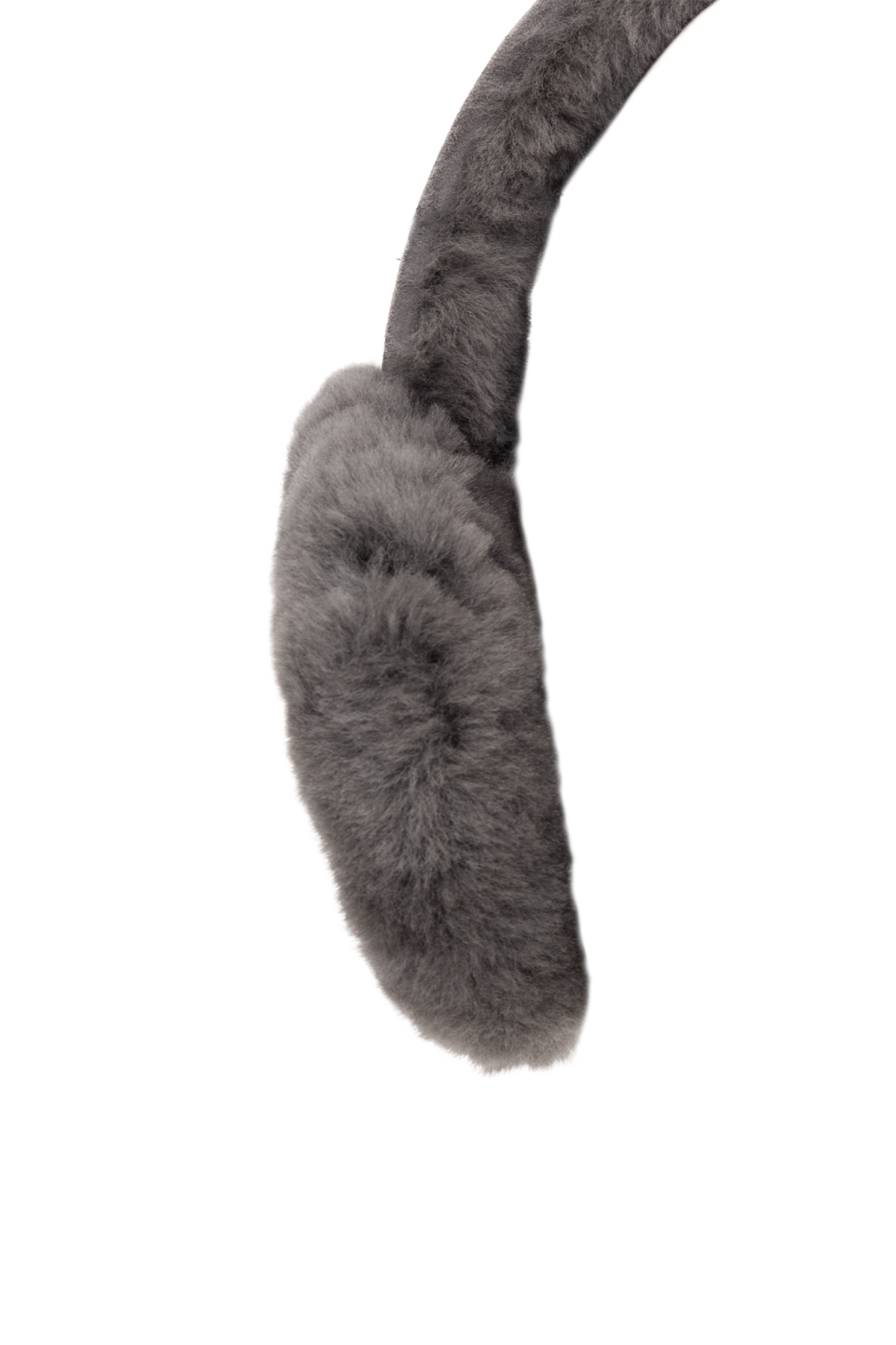 Grey Fur earmuffs stores ugg - Шкіряні зимові уггі stores
